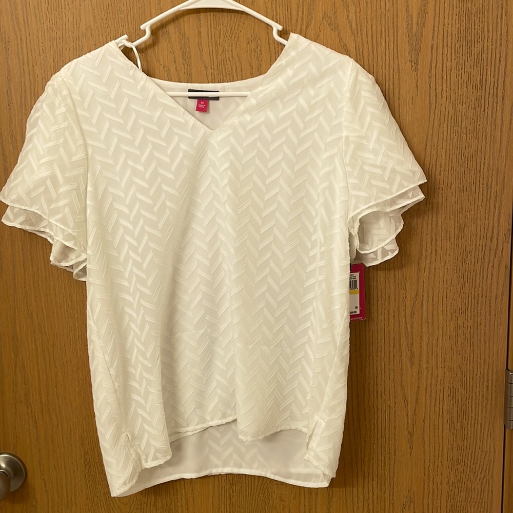White Vincent Camuto blouse